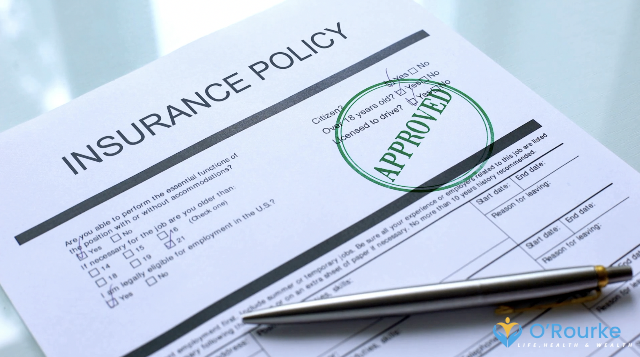 Business owner completing loan paperwork